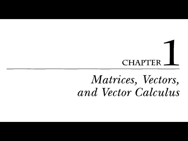 Classical Dynamics of Particles and Systems Chapter 1 Walkthrough