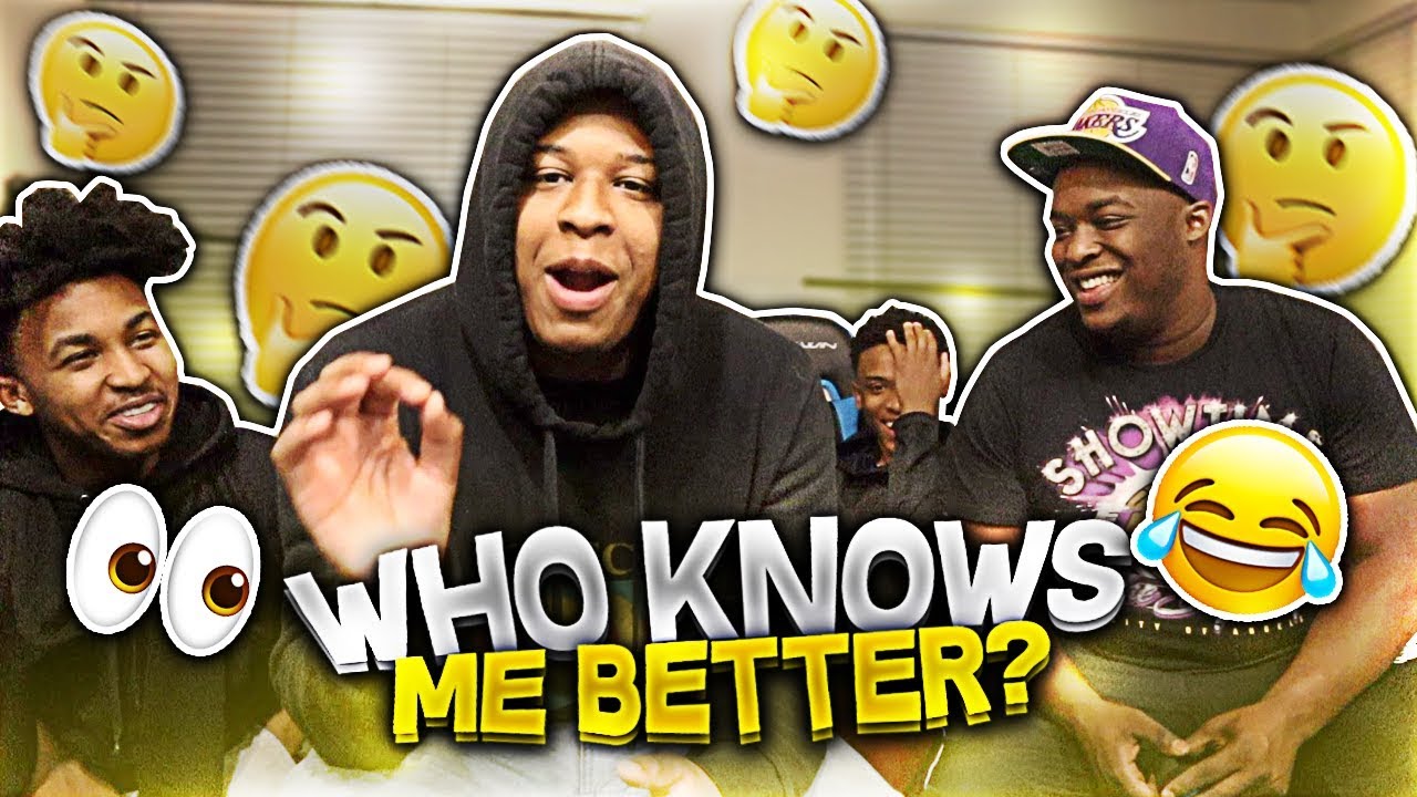 WHO KNOWS ME BETTER? DDG vs. DuB vs. Silly T.O | FAMILY EDITION