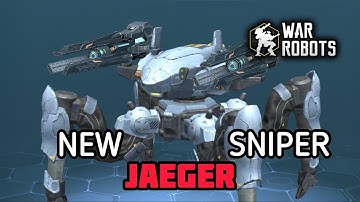 NEW Sniper Robot JAEGER - War Robots Gameplay