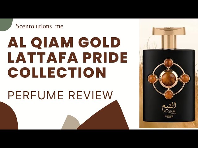 Middle Eastern Perfume ReviewAl Qiam Gold by Lattafa #lattafa  #middleeasternperfumes #perfume 