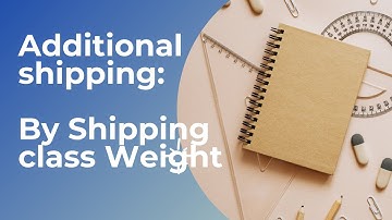 Shipping class based additional shipping charge for WooCommerce