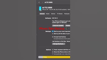 Backup iPhone DaTa 📱