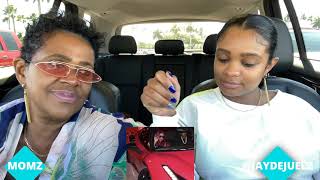 Nicki Minaj - Yikes Reaction w Momz #CarChronicles