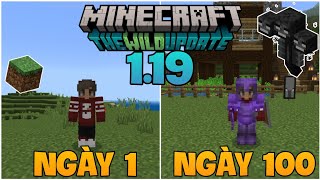 Tóm Tắt 100 Ngày Sinh Tồn Trong Minecraft PE 1.19 ...