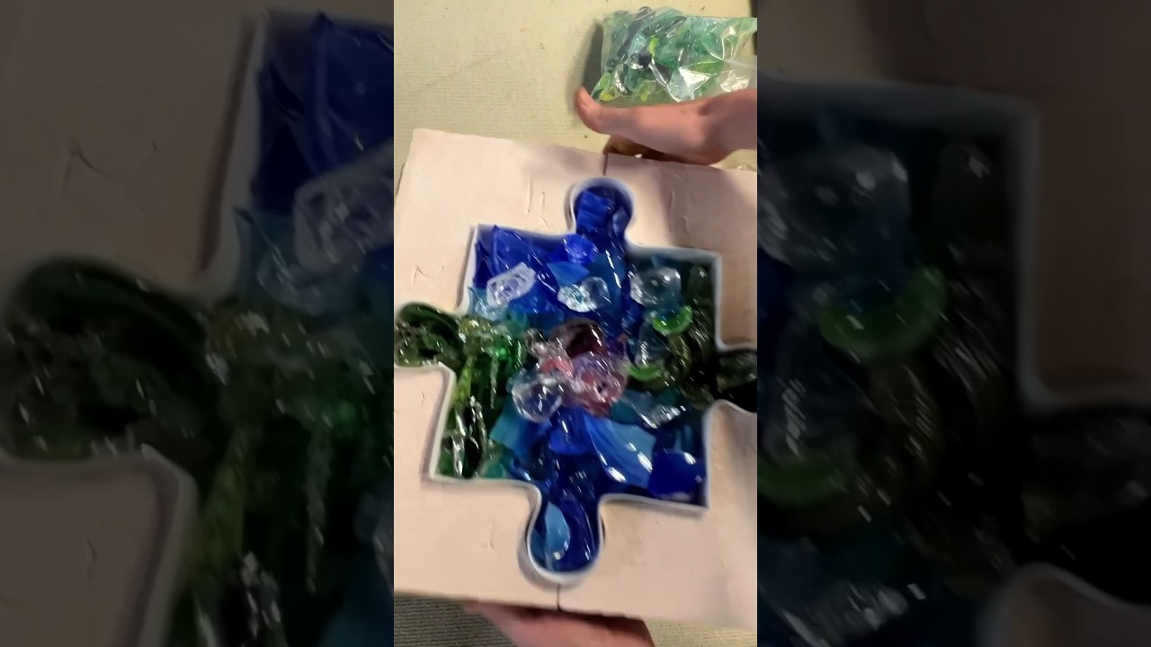 Making a Wedding Gift from Glass         