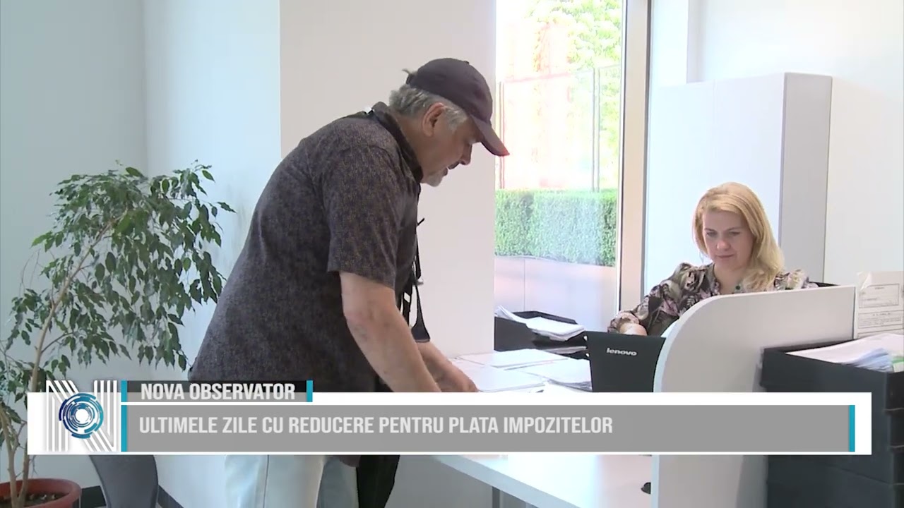 Ultimele zile cu reducere pentru plata impozitelor