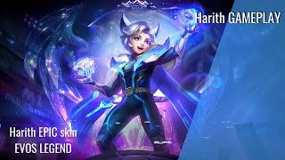 FINALLY I GOT HARITH'S EVOS LEGEND SKIN. Harith Gameplay