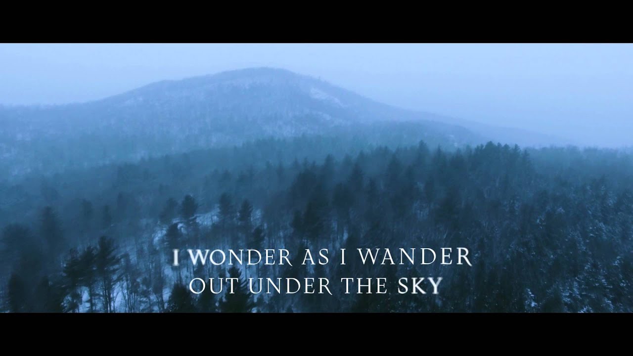 I wonder as I wander / Eu penso enquanto caminho