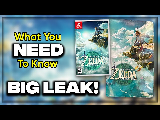BIGGEST Zelda Tears of the Kingdom Leak EVER! [Spoiler Free Info] class=