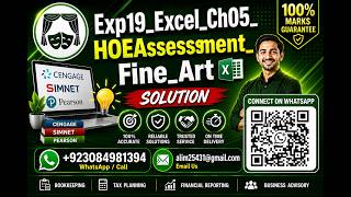 Exp19_Excel_Ch05_HOEAssessment_Fine_Art | Step by Step