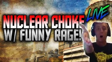 BO2: LIVE Nuclear Choke w/ Funny Rage!