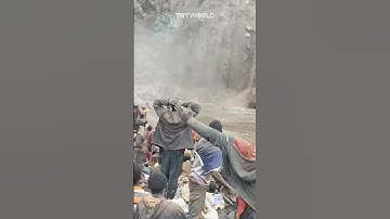 Mountain collapse in the Democratic Republic of Congo reveals large copper reserves