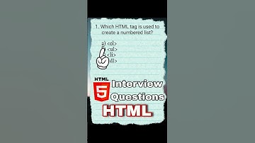 Think You Know HTML? Try This Quiz! #html #shorts