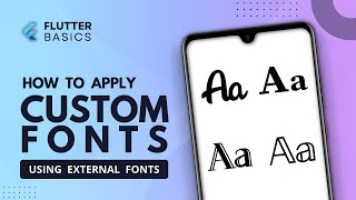Custom Font in Flutter | Flutter external font | Flutter Tutorial #14 screenshot 5