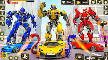 Snake Robot Hero Transform Car Super Robot Games - Android Gameplay