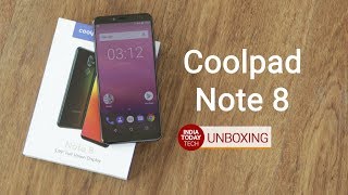 coolpad note 8 unboxing and quick review