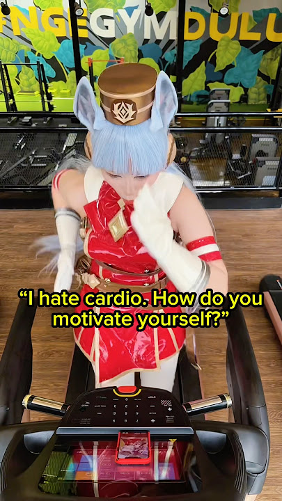 FINALLY FOUND MY GYM & CARDIO MOTIVATION ❤️‍🔥 #umamusume #goldship #cosplay #gaming