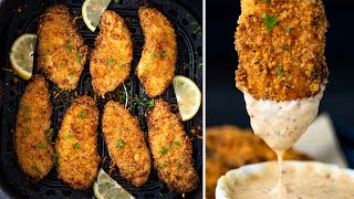 How to make SUPER CRISPY Air Fryer Chicken Tenders How to make SUPER CRISPY Air Fryer Chicken Tenders