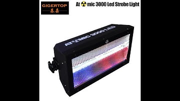 Atomic 3000W strobe light  dmx 512 control blacklight