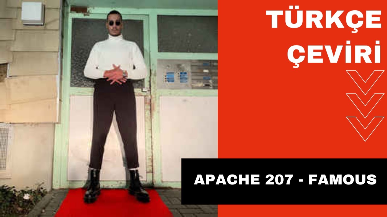 Apache 207 - Famous ( ALMANCA RAP ) ( TÜRKÇE ÇEVİRİ )