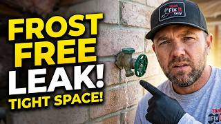 Frost Free Hose Bib Replacement in a Tight Space