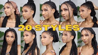 20 Styles You Haven't Tried With Knotless Braids | Indybindy
