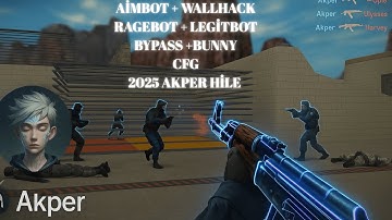 ⚡  CS 1.6 AİM + RAGE + WH - BYPASS - GÜNCEL BEDAVA HİLE 2025 AKPER ⚡