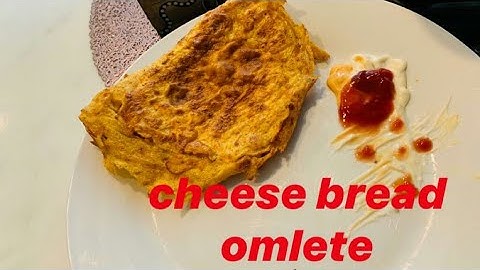 Cheese bread omlete#street food style#telugu with english subtitles#snack in 10min#breakfast recipe