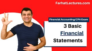 How to Prepare Financial Statements  | Financial Accounting Course | CPA EXAM FAR ch 1 p 6