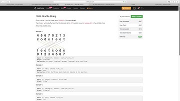 Shuffle String | Leetcode 1528