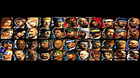 Def Jam Vendetta All Character Intros 100%