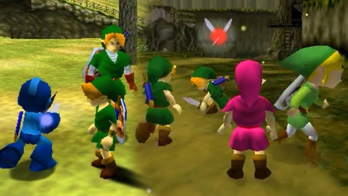 Jugando ZELDA OCARINA OF TIME ONLINE MULTIPLAYER #11