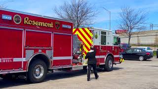 Firetruck Push In Ceremony