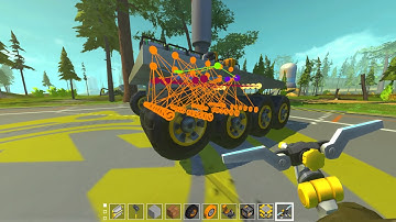 Scrap Mechanic WASD Controlled Tank Concept