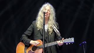 Patti Smith - My Blakean Year (23.06.2023, Klosterhof Wiblingen)