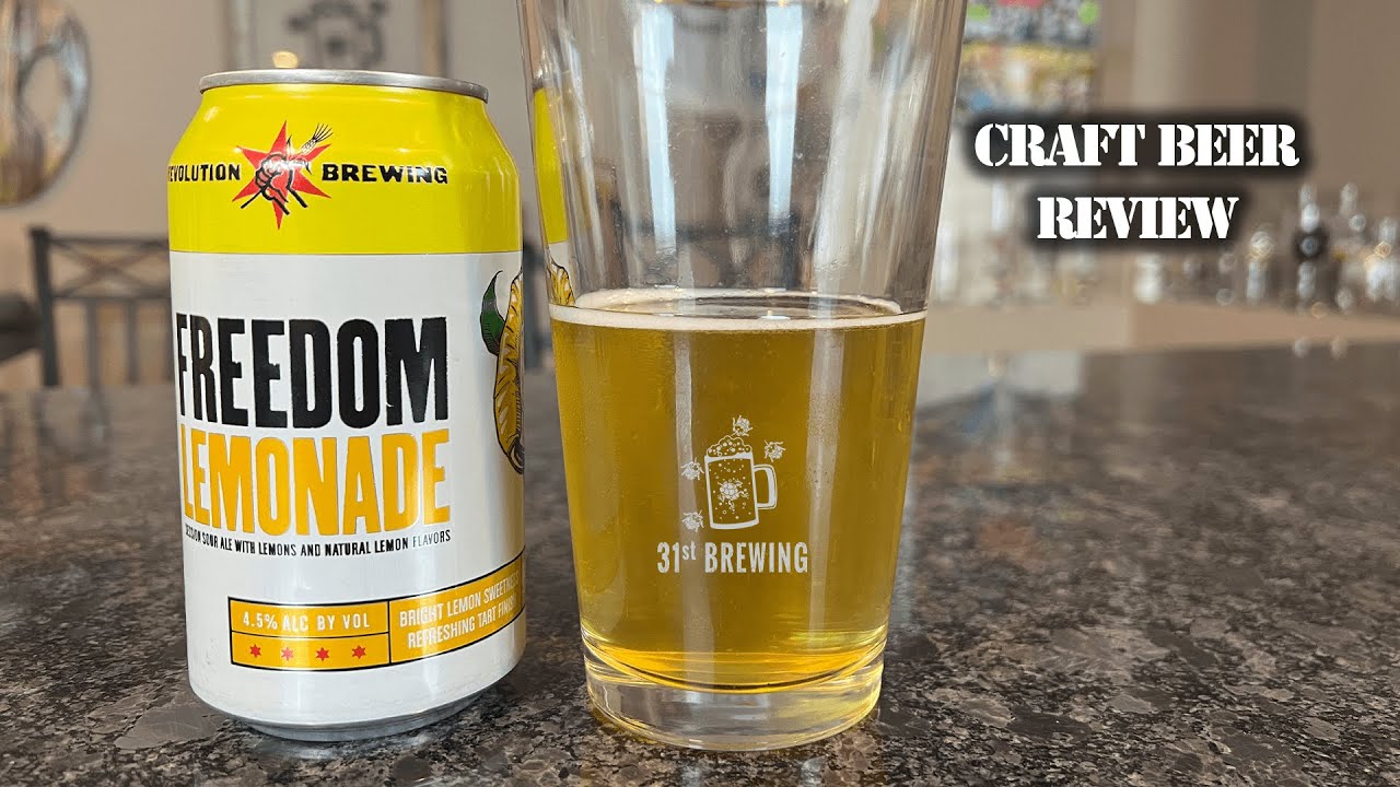 Revolution Brewing Freedom Lemonade Review YouTube