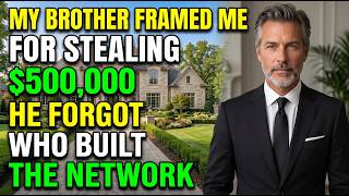 My Brother Framed Me for Stealing $500,000. He Forgot Who Built the Network.