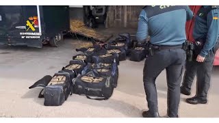 Utilizaban vehículos de transporte de caballos para traficar con drogas de Melilla a Europa