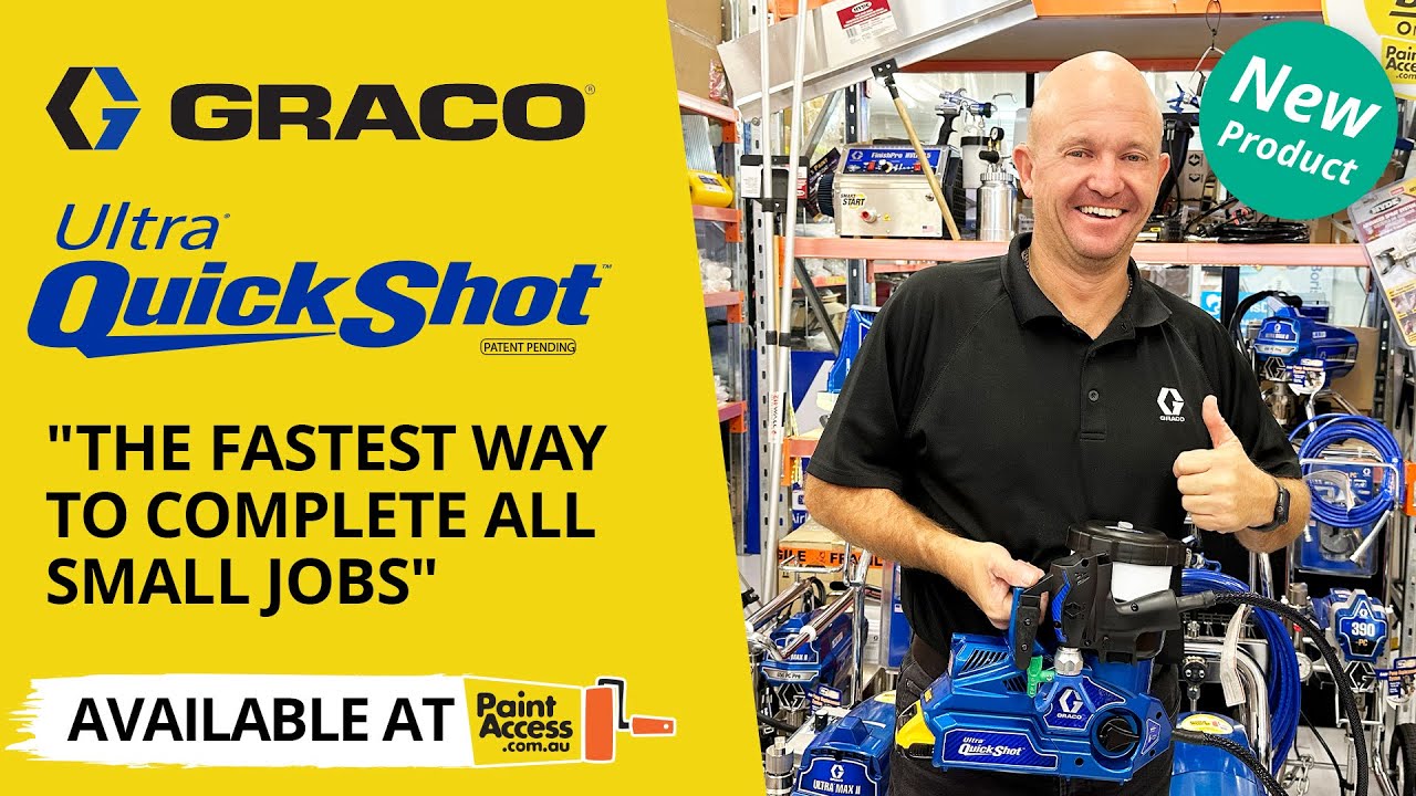 Get the new Graco Ultra QuickShot for all small painting jobs… YouTube