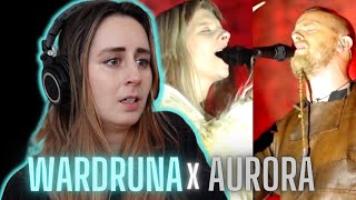 REACTION to HELVEGEN  Wardruna and Aurora (Live)