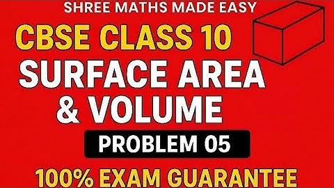 Volume of Ice-Cream Cone | Class 10 Most Important Question | Surface Area & Volume |CBSE Board 2023