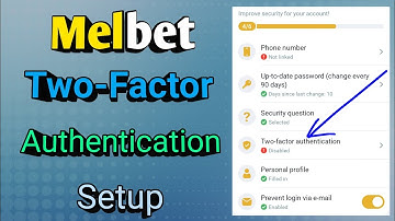 Melbet Two-Factor Authentication Setup