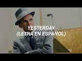 Yesterday - Frank Sinatra (Letra en Español)