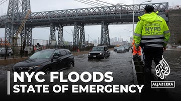 New York City floods: State of emergency declared after heavy rains