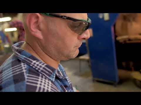 The making of LSA International glassware
