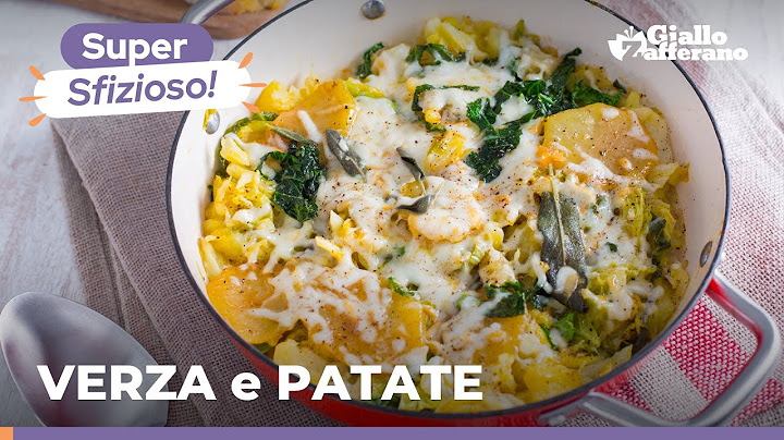 VERZA e PATATE con scamorza affumicata, il contorno rustico e filante che tutti stavamo aspettando!🍲