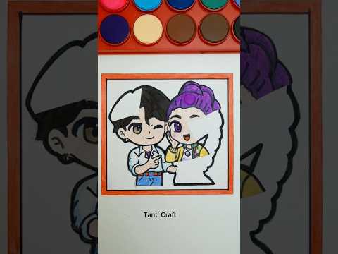 لعبة تحدي ألغاز كيبوب رومي وجينو ساجا بويز أعمال ورقية رائجة صائد شياطين كيبوب صائد الشياطين