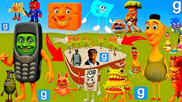 HAMOOD HABIBI FRUNK VS ITALIAN BRAIN ROT IN NEXT BOT PLAY GROUND MOD! WITH ALL SIZE CHARACTERS#gmod 