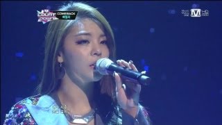 Video thumbnail of "에일리_보여줄게(SHOW U by Ailee@Mcountdown 2012.10.18)"