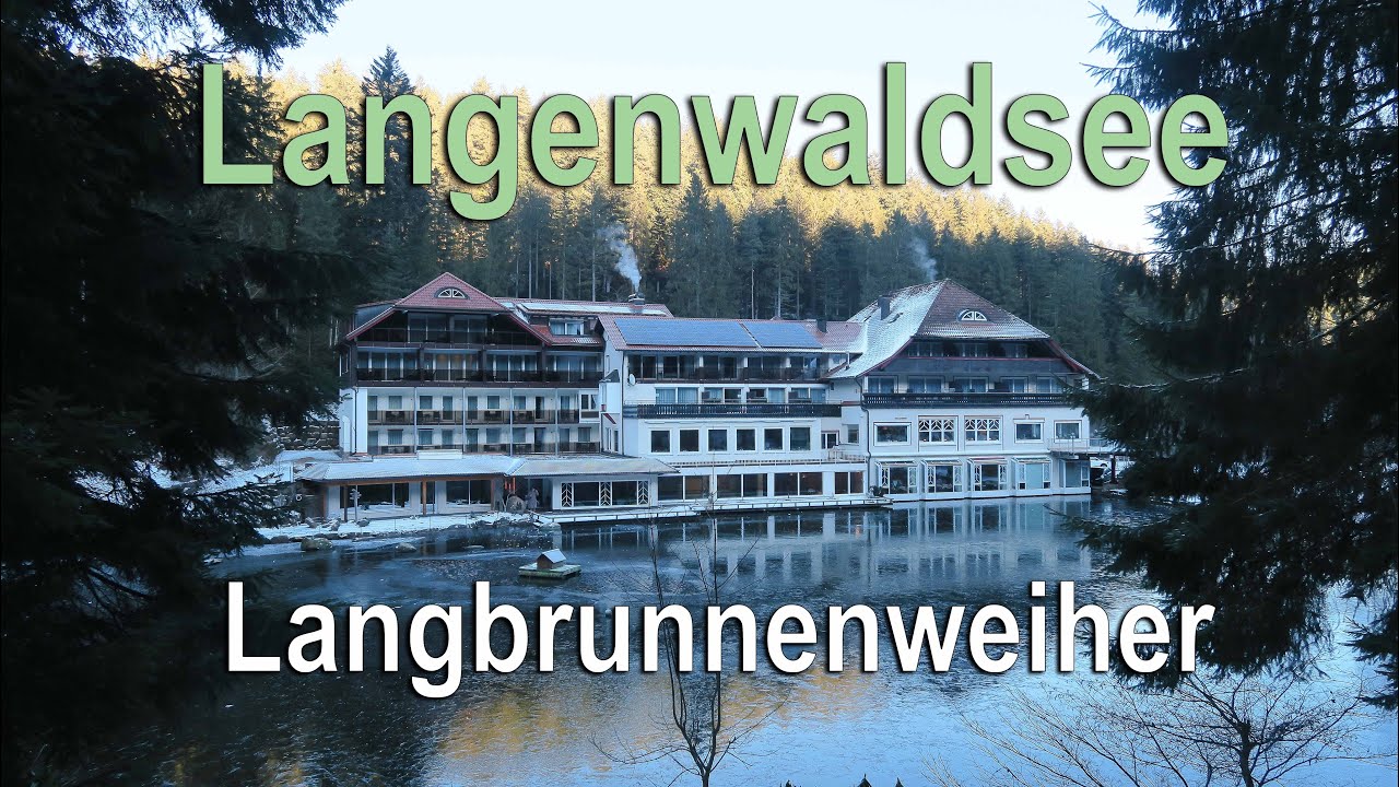 Лангенвальдзее и Лангбрунненвайхер возле Фройденштадта